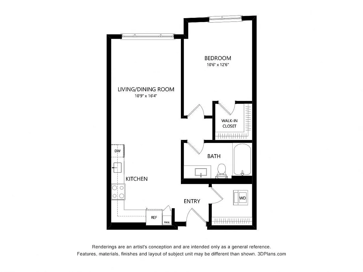 Floor plan A10M