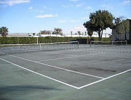tennis courts