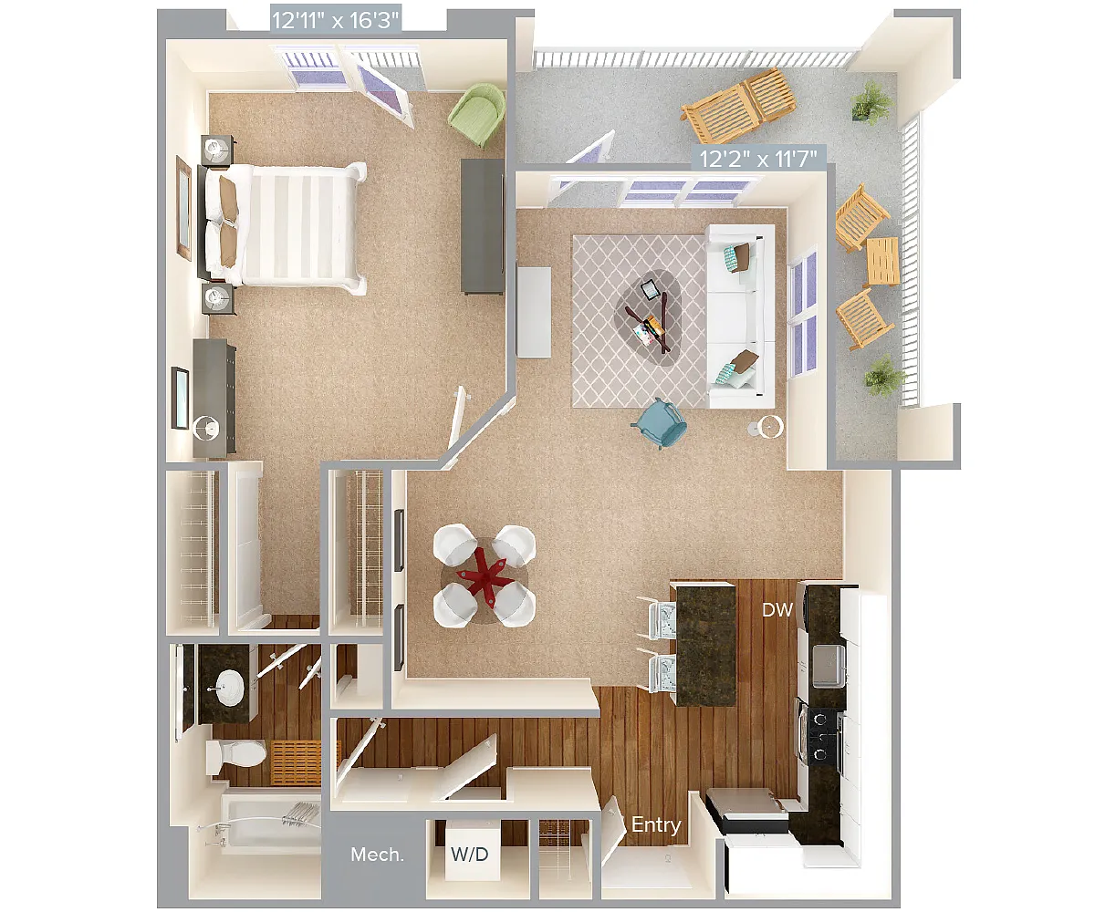 Floor plan A8-1-Var-864