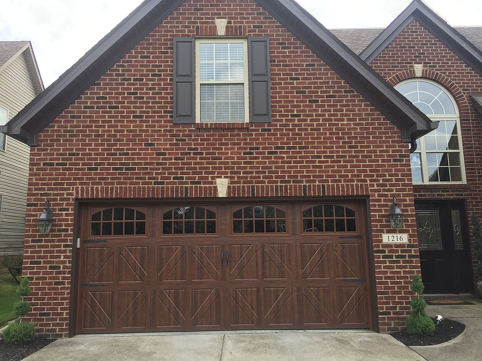 New garage door.  