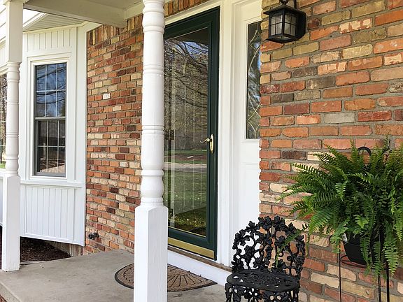 Welcoming front porch