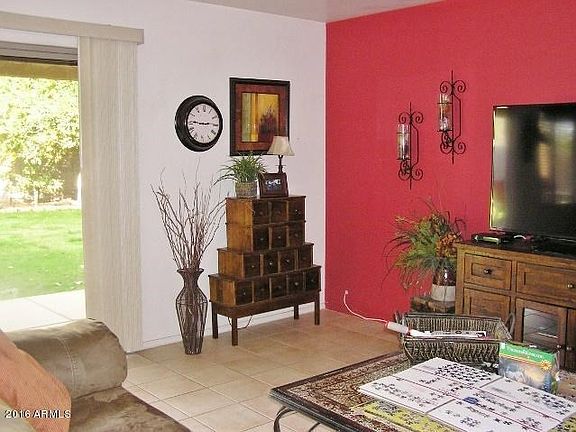 Living Room Exits to the Covered Patio