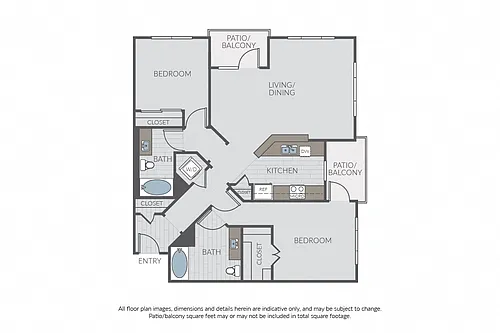 Floor plan Plan 2C