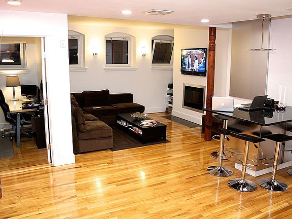 dining room + living room