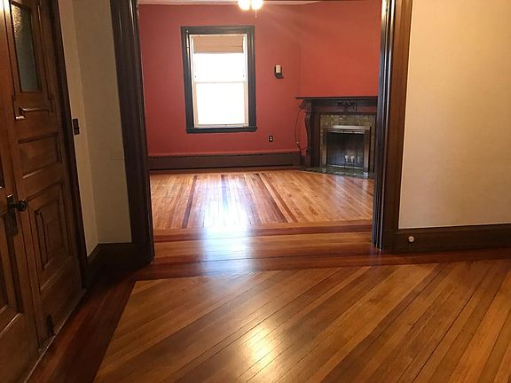 View to living room from front hall