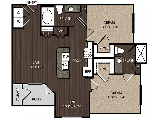 Floor plan C1