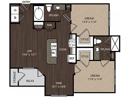 Floor plan C1