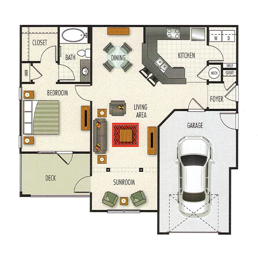 Floor plan Crystal Downs | Phase I