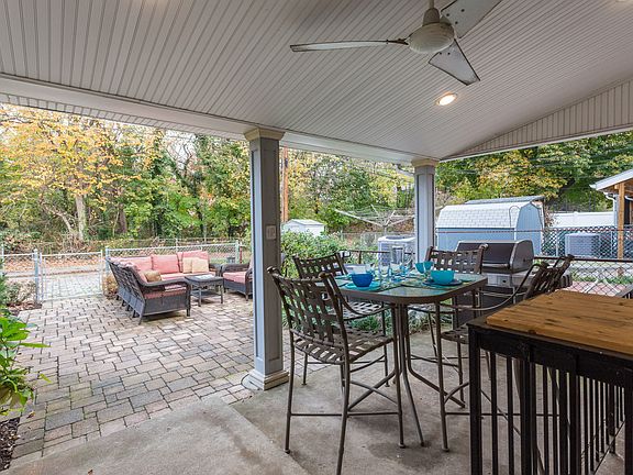 Covered Back Porch 
