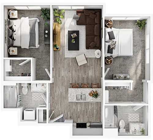 Floor plan B2