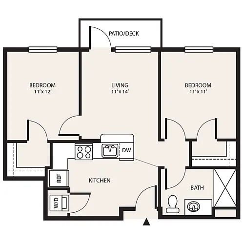 Floor plan Riverpoint B1