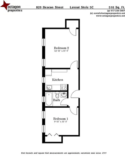 829 Beacon St #3F Photo 1
