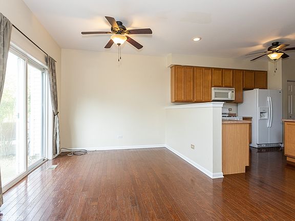Dining area with sliding glass doors that lead to outdoor patio.