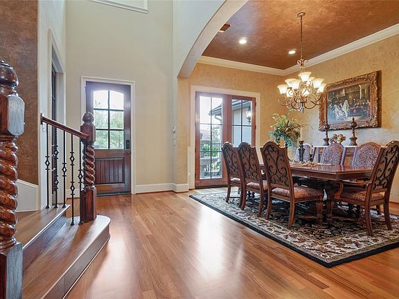 Immediately upon entry you get a feel for the incredible attention to detail in this home.