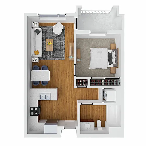 Floor plan Hamilton