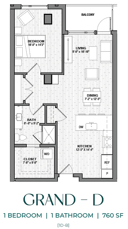 Floor plan Grand - D