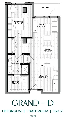 Floor plan Grand - D