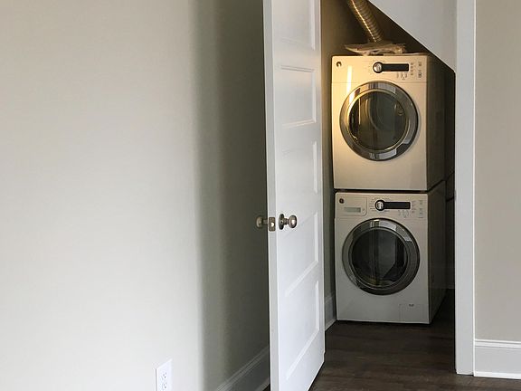 Washer and dryer are included.