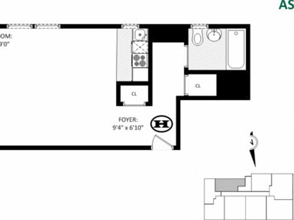 2nd image of 200 E 17th St APT 5H