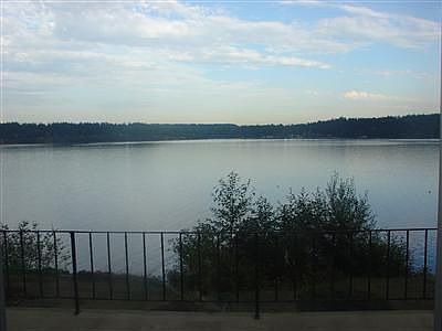 View from deck, facing Bainbridge Island.