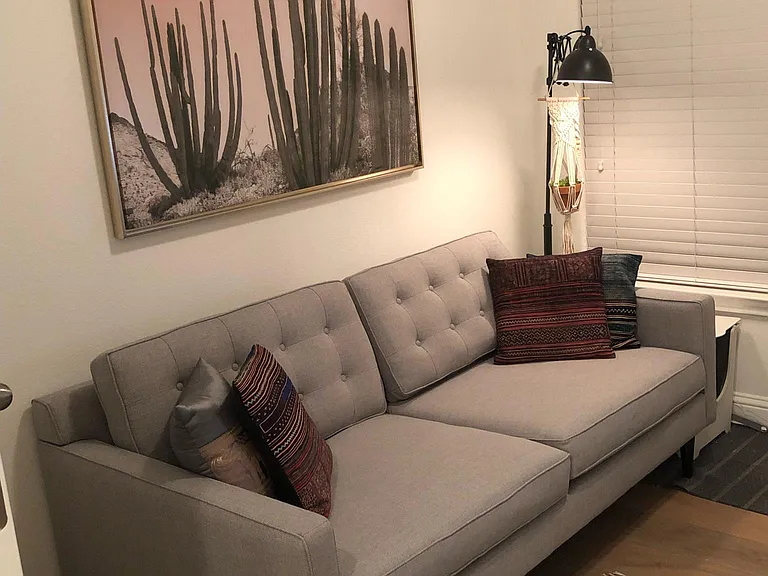 3rd bedroom re-purposed as an office