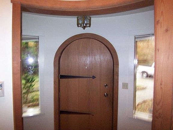 Hand Hewn Entry Door