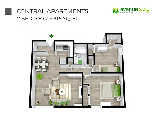 Floor plan 105