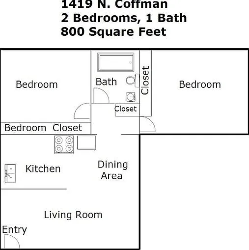 1419 Coffman St #7 — Photo 16