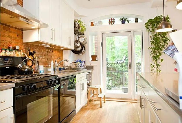 Light-filled kitchen, renovated in 2013