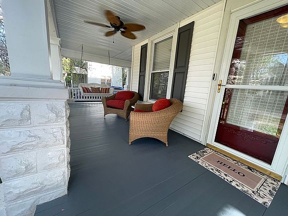 500 sq ft wrap-around porch