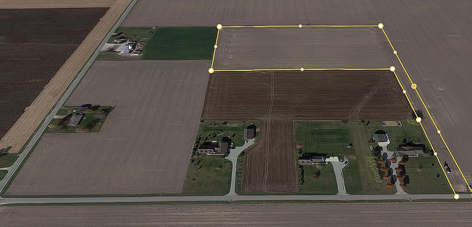 Aerial outline of Flag Lot