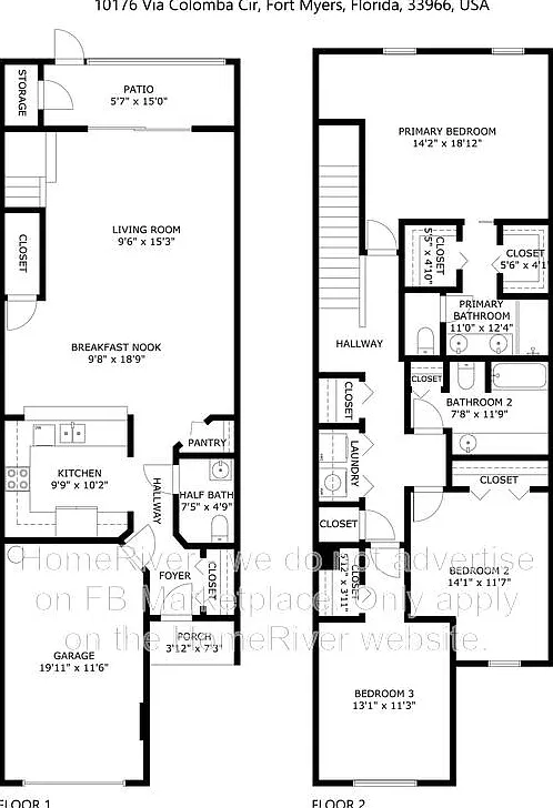 3 bed, 3.0 bath, 1942 sqft, $2,595 — Photo 2