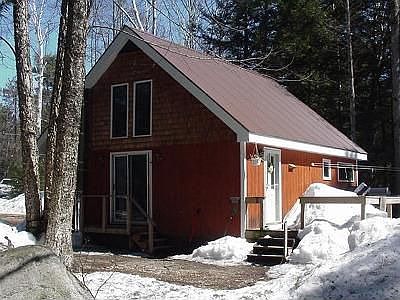 Side View of Chalet