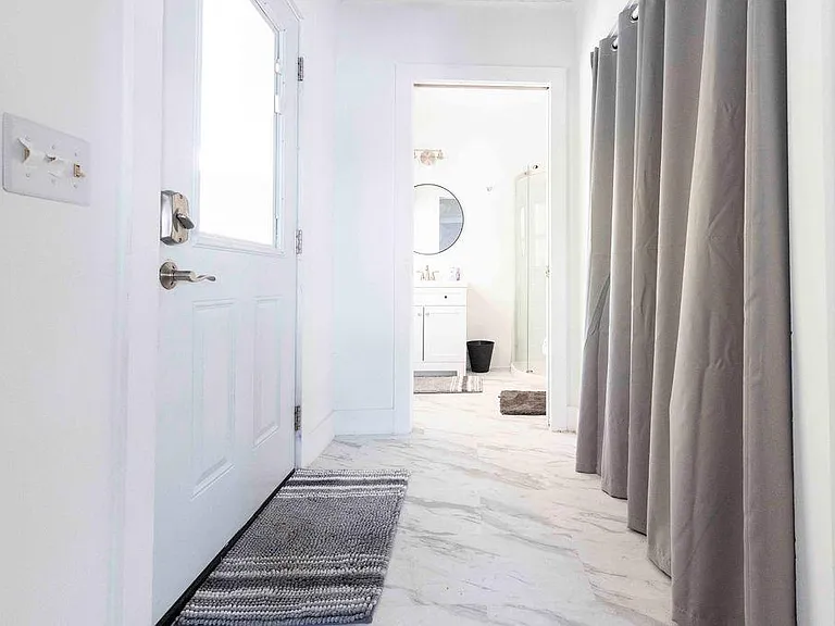 Hallway to Back Door