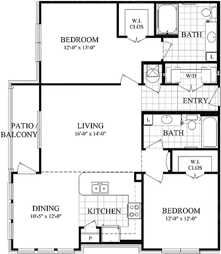 Floor plan B1