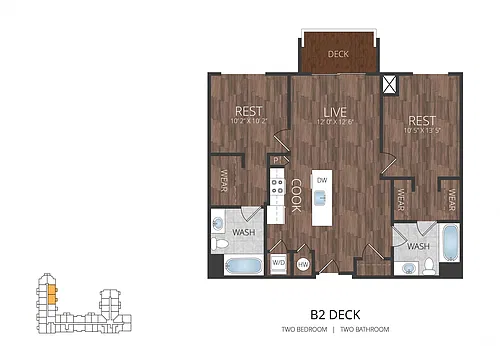 Floor plan B2