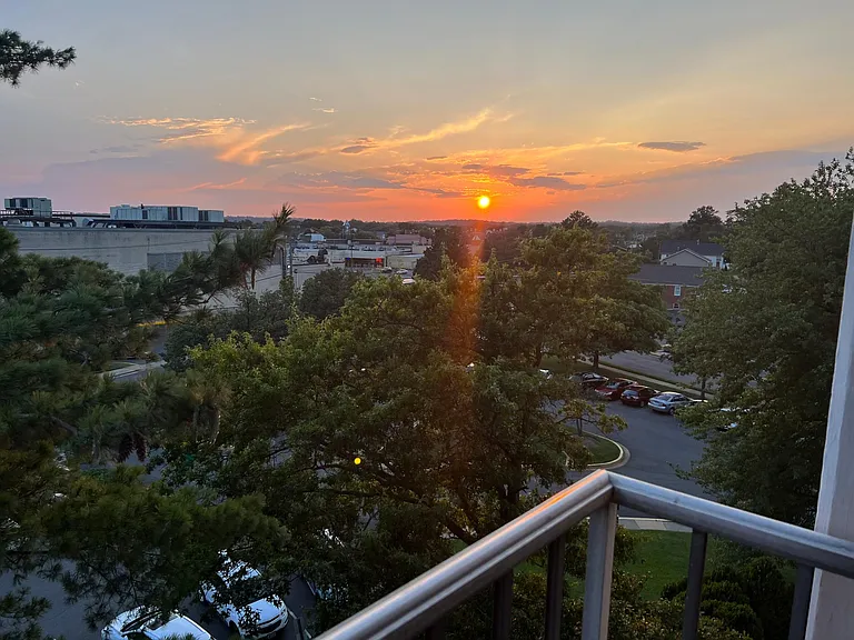 Balcony at Sunset
