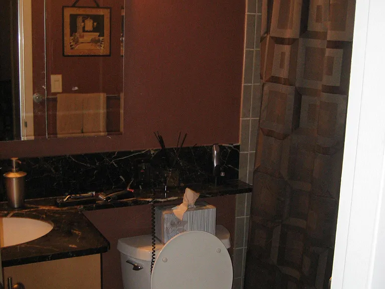 Bathroom now White Walls