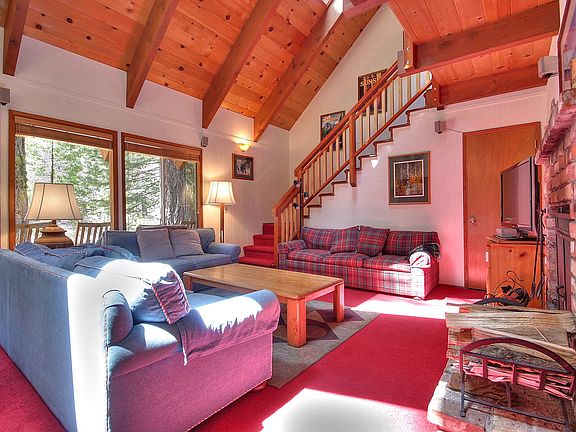 High ceilings with skylights