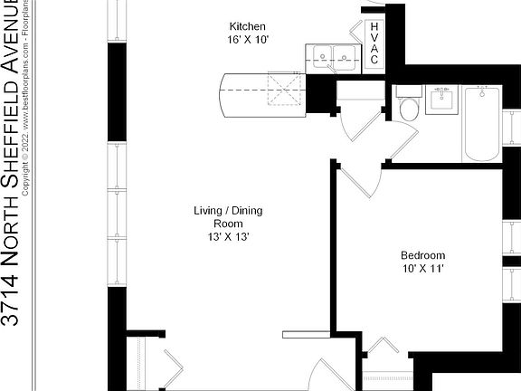 5th image of 3708 N Sheffield Ave #3B