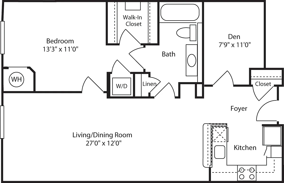 Floor plan C3_nobalcony