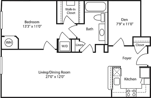 Floor plan C3_nobalcony