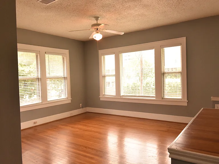 Den with lots of natural light