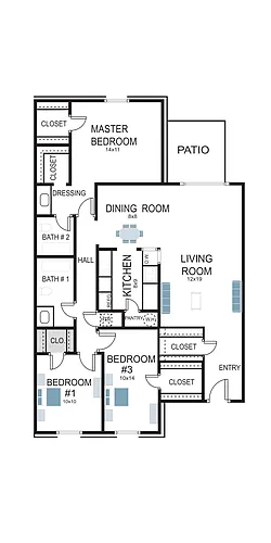 Floor plan Kent