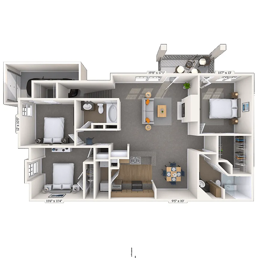 Floor plan The Appalachian