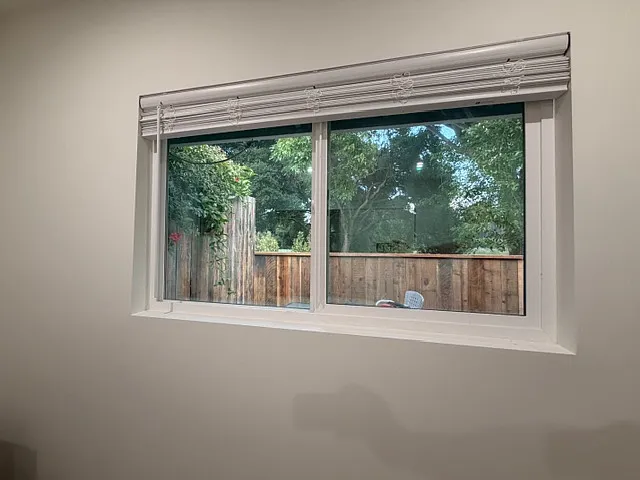 Veiw out bedroom window