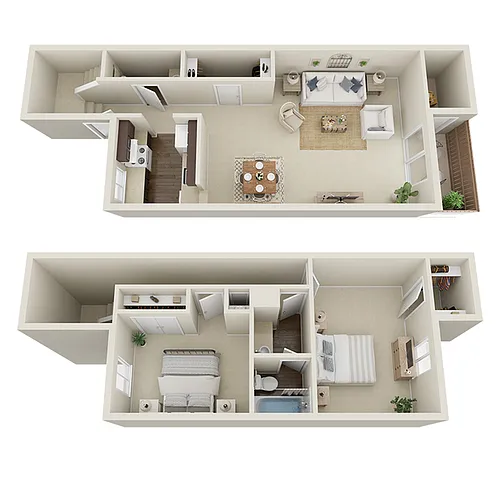 Floor plan The Riverbend