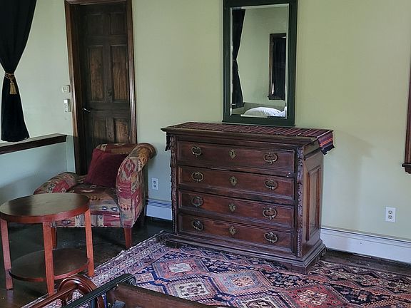 Furnished love with bureau and chill space.