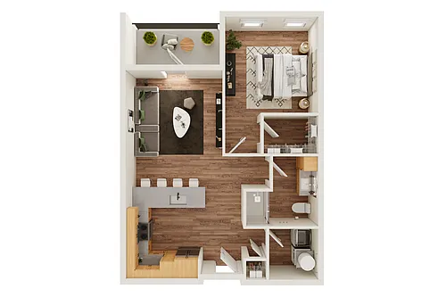Floor plan Hickory
