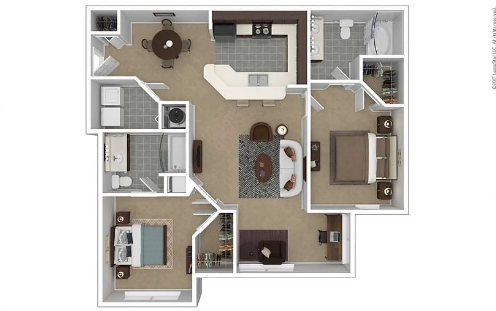 Floor plan The Warwick